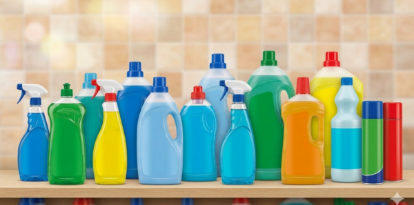 flaconi detergenti casa
